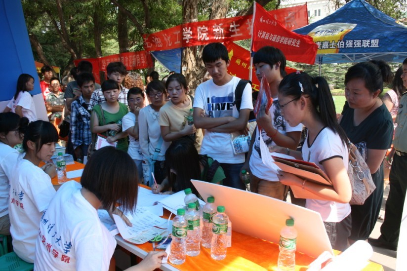 我院12级迎新工作结束