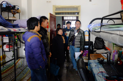 设计艺术学院宿舍月检顺利开展